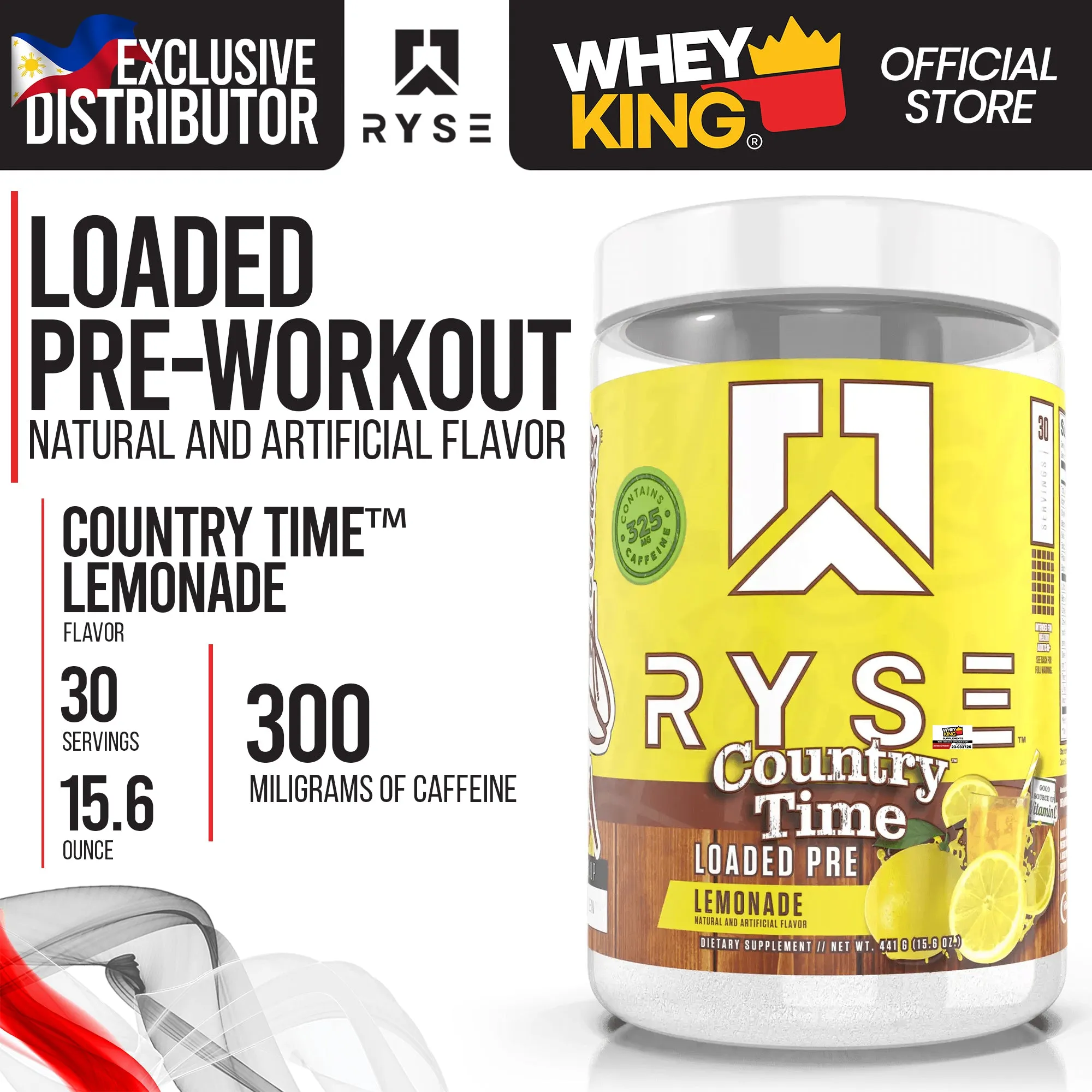 RYSE - Loaded Pre Workout