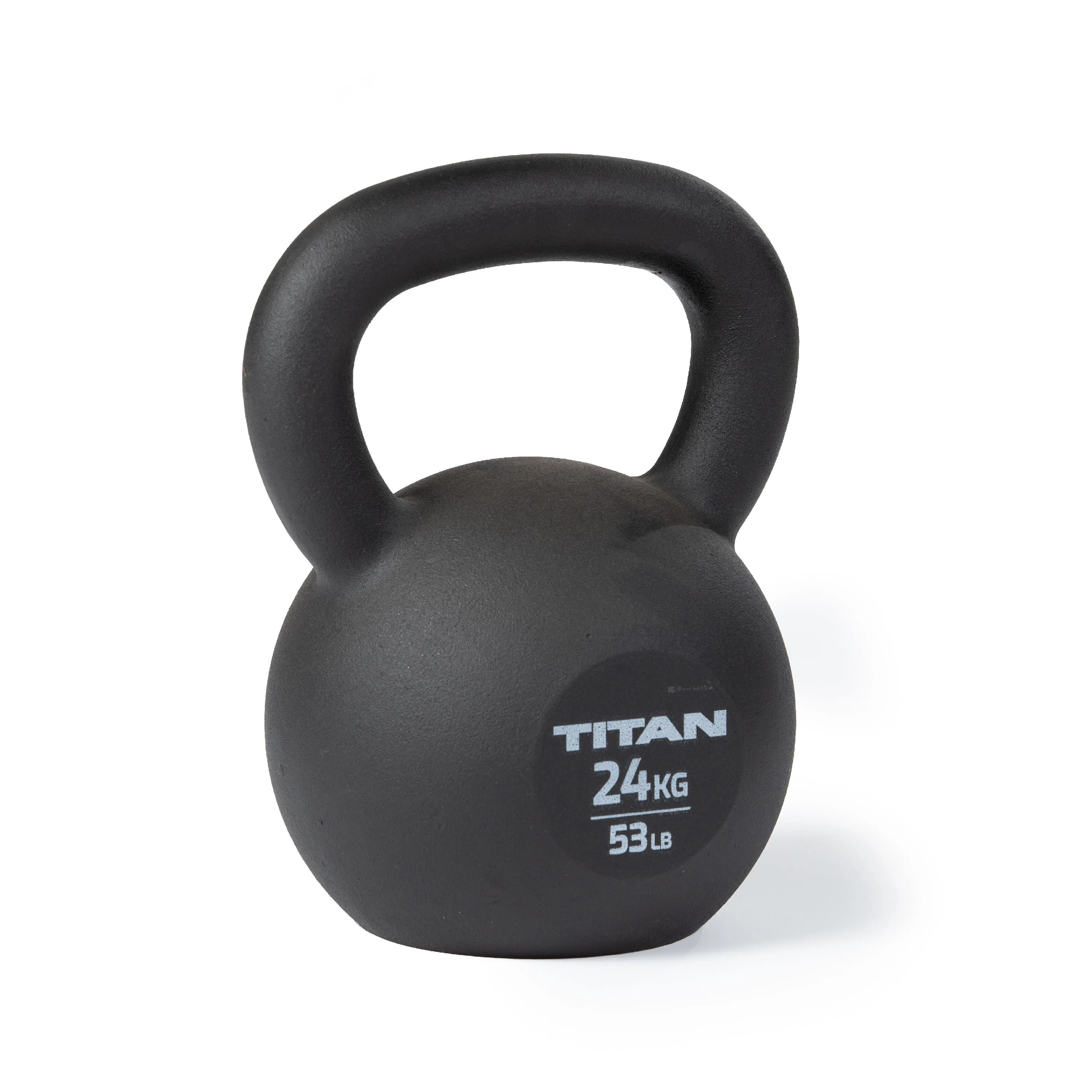 Scratch and Dent, 24 KG Cast Iron Kettlebell