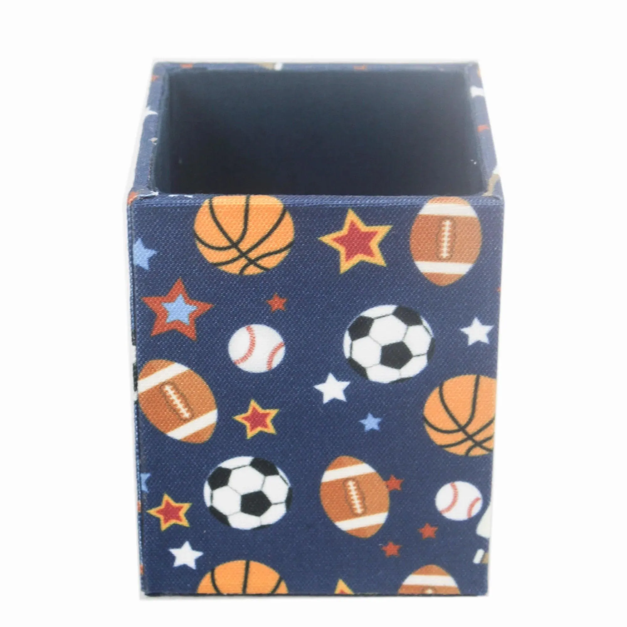 Sports Balls Set Of 2 Stationary Holder