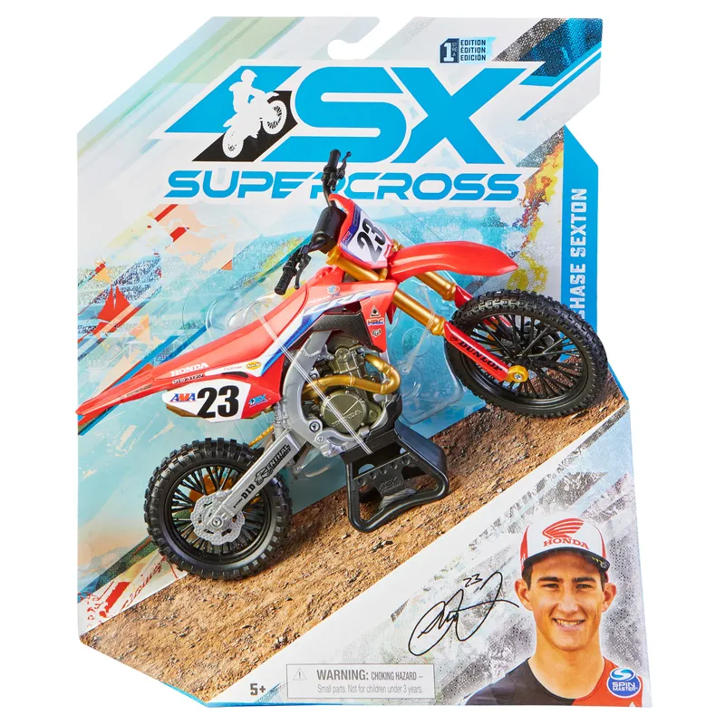 Supercross 1:10 Die Cast Motorcycle #23 Chase Sexton