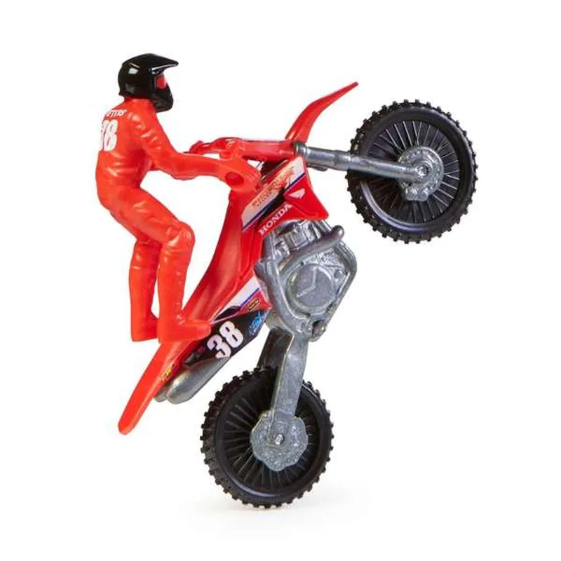 Supercross 1:24 Die Cast Motorcycle #38 Kyle Peters