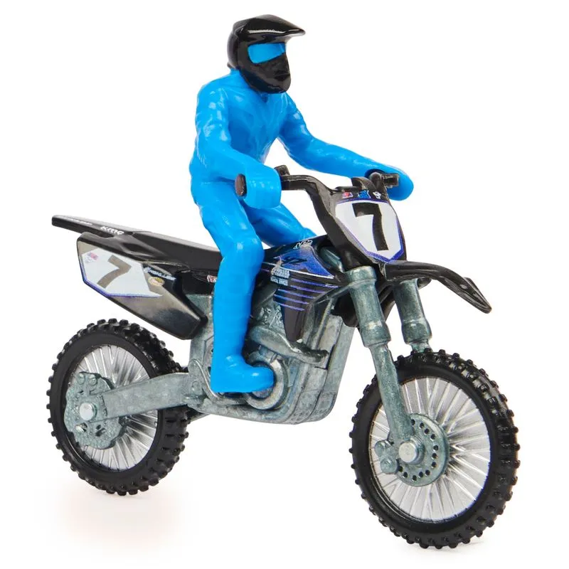 Supercross 1:24 Die Cast Motorcycle #7 Aaron Plessinger