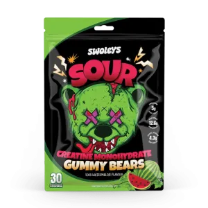 Swoleys Creatine Monohydrate Gummy Bears - Watermelon