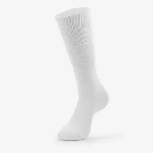 Thorlo TWD-11,13,15's White Western Boot Moderate Cushion Over-Calf Socks (USA MADE)