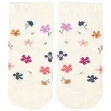 Toshi Organic Baby Socks Jaquard Wild Flowers