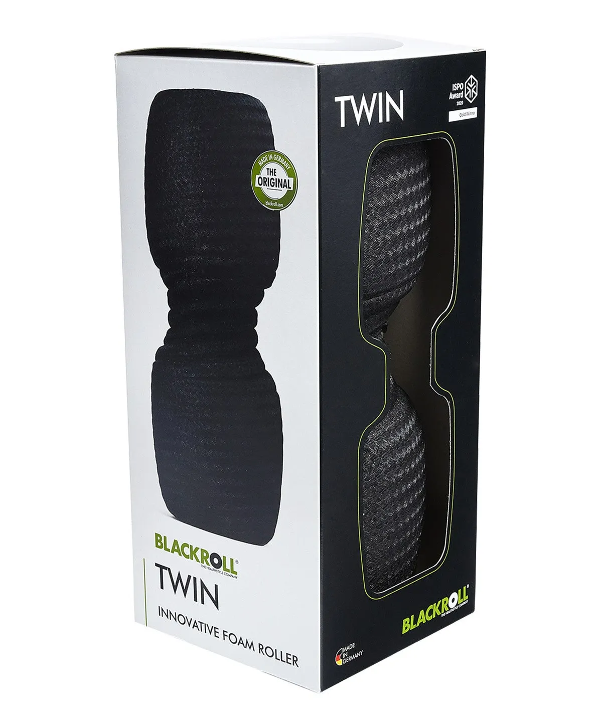 Twin Foam Roller - Black