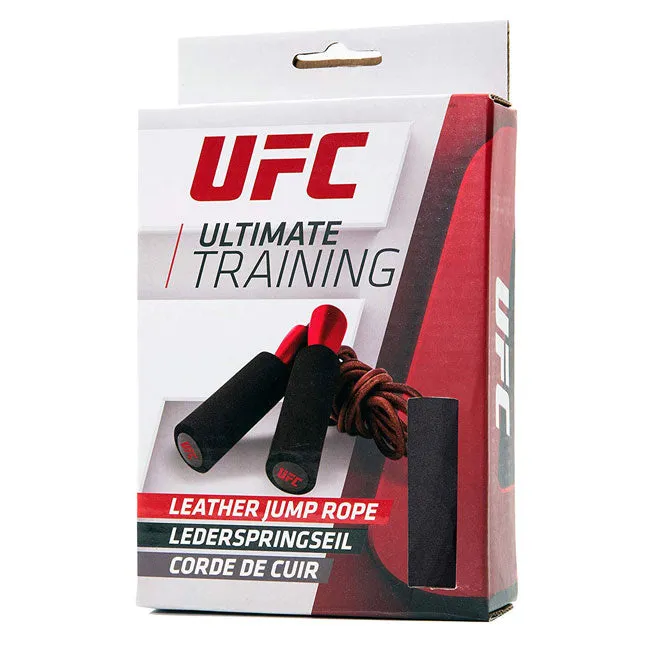 UFC Leather Jump Rope