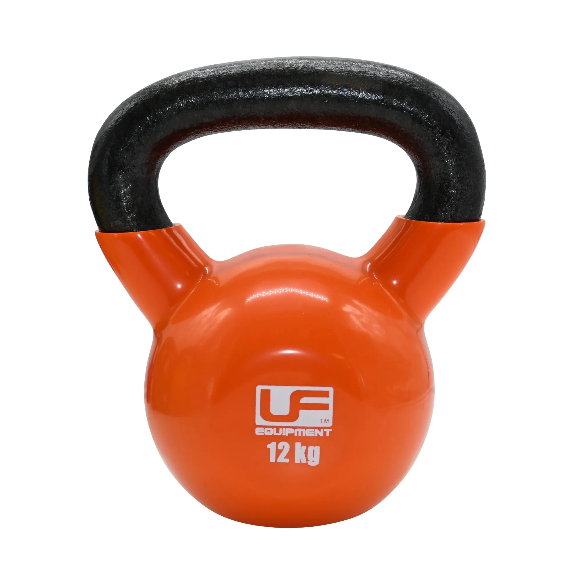 Vinyl Coated Cast Iron Kettlebell - 12KG