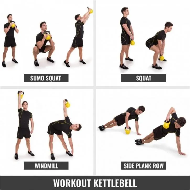 Vinyl Kettlebell 20KG