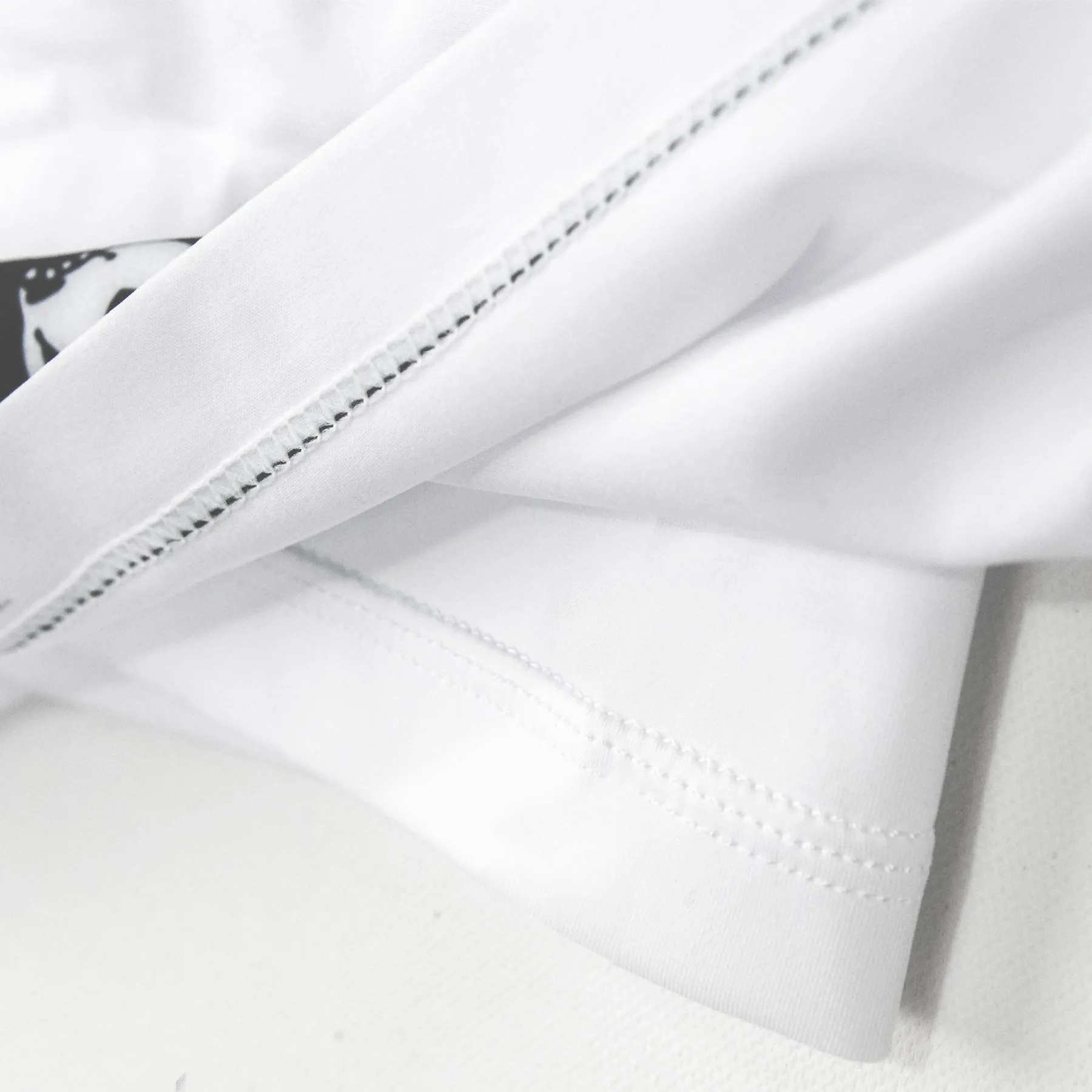 White Layered No-Gi BJJ Shorts