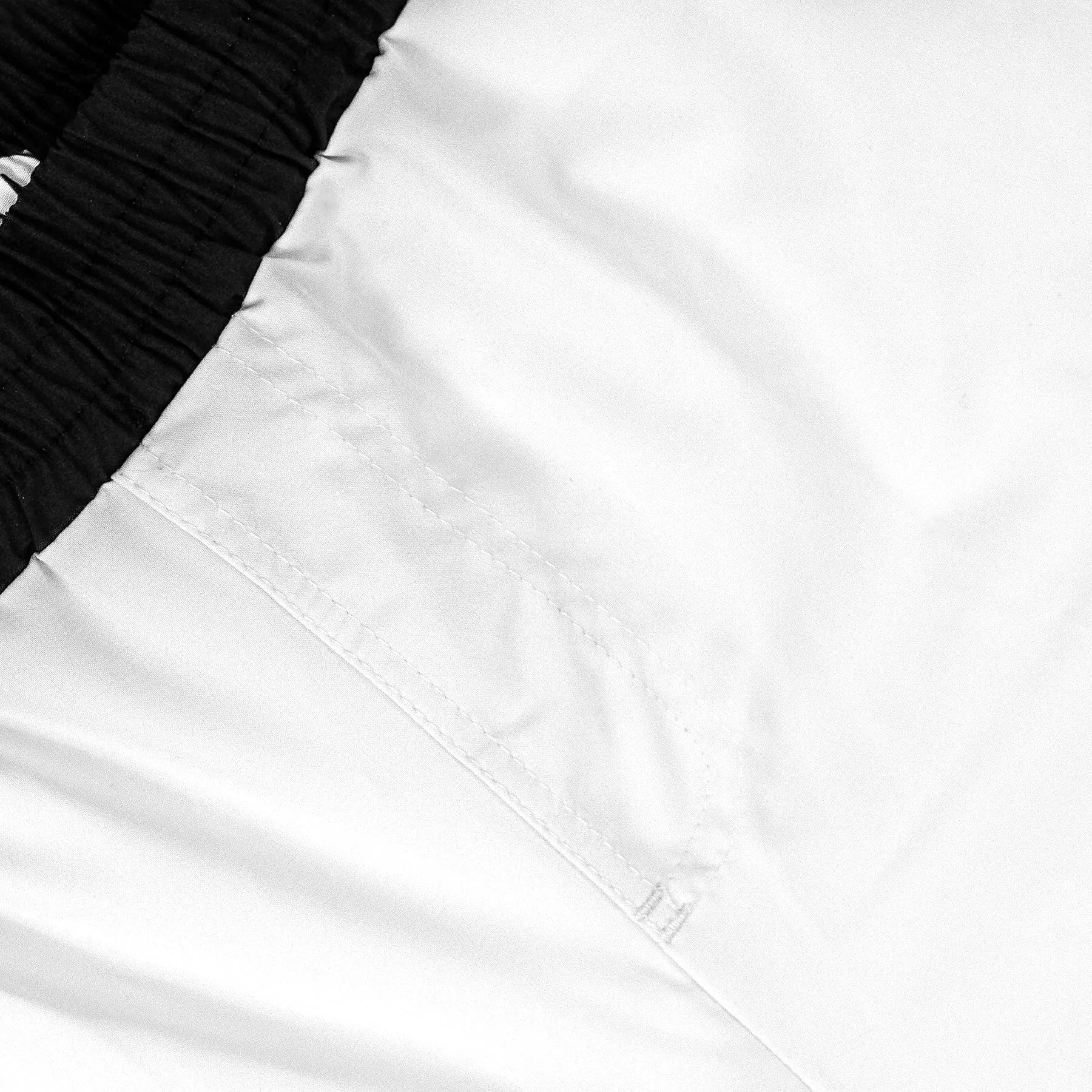 White Layered No-Gi BJJ Shorts