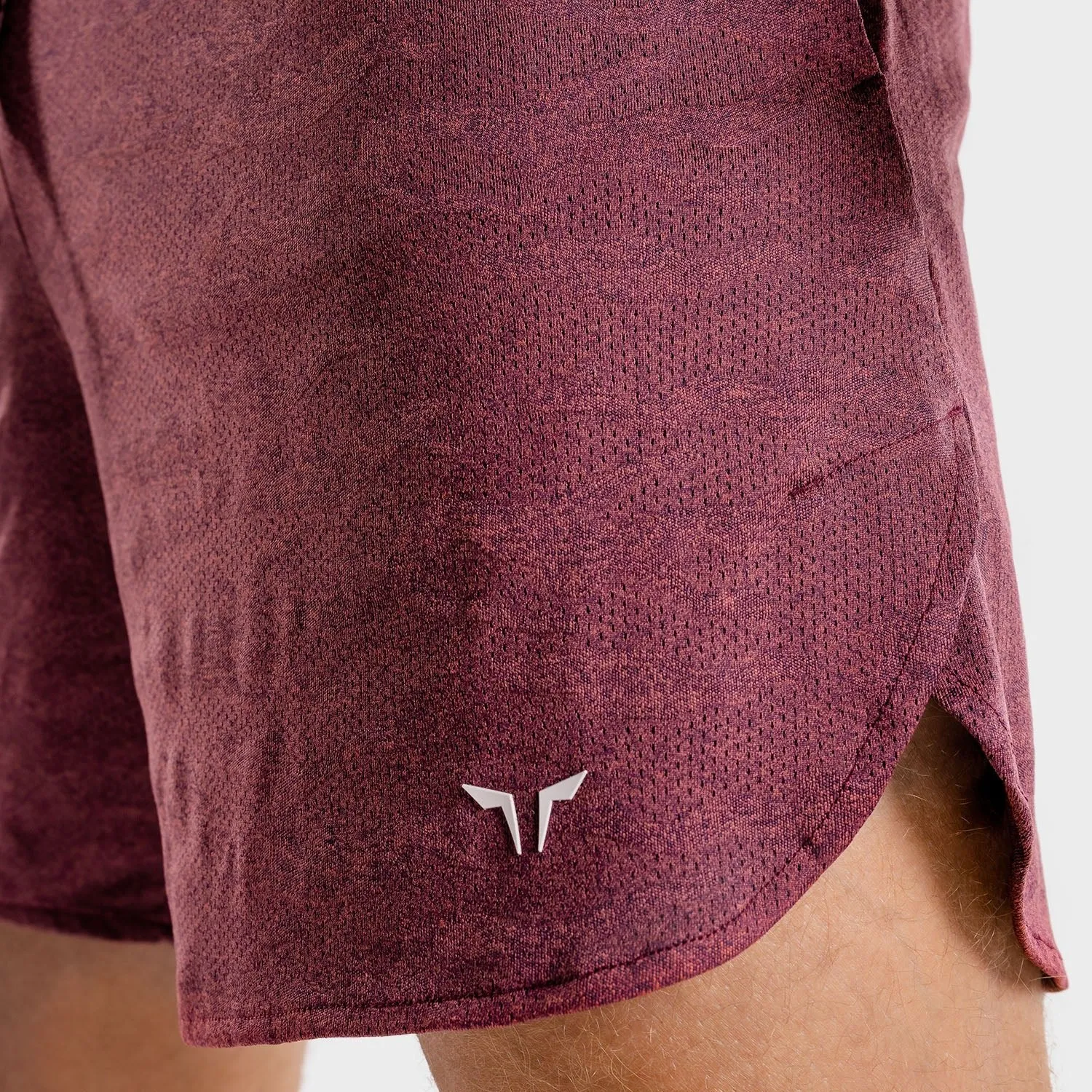 Wolf Shorts - Burgundy