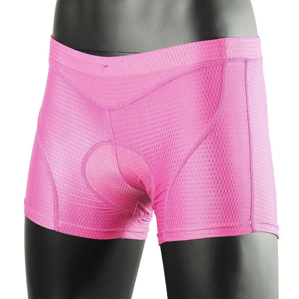 Women Bike Underwear 3D Padded MTB Bicycle Cycling Biking Underwear Shorts