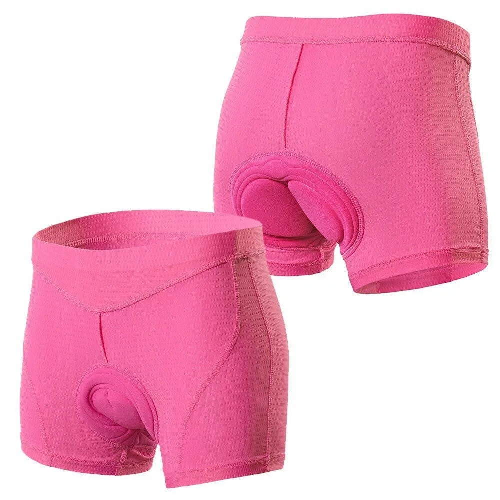 Women Bike Underwear 3D Padded MTB Bicycle Cycling Biking Underwear Shorts