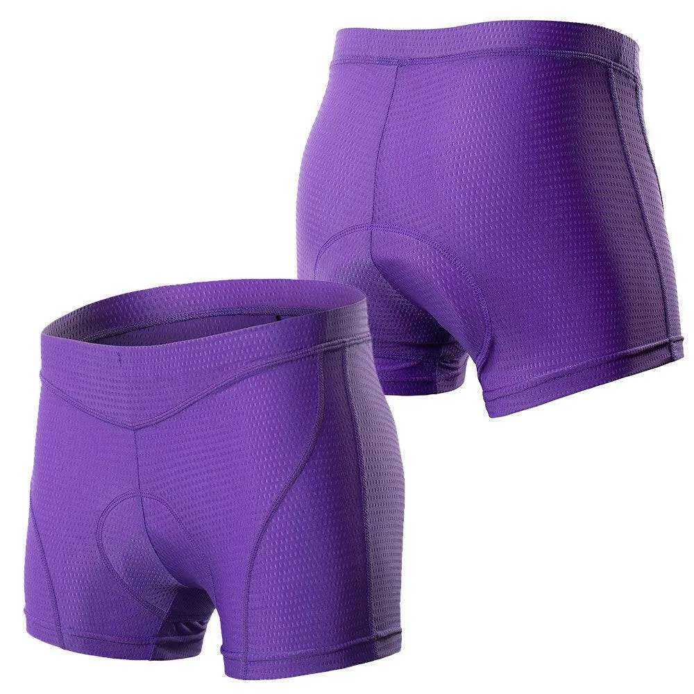 Women Bike Underwear 3D Padded MTB Bicycle Cycling Biking Underwear Shorts