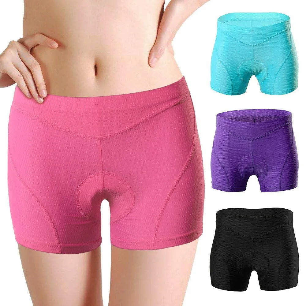 Women Bike Underwear 3D Padded MTB Bicycle Cycling Biking Underwear Shorts