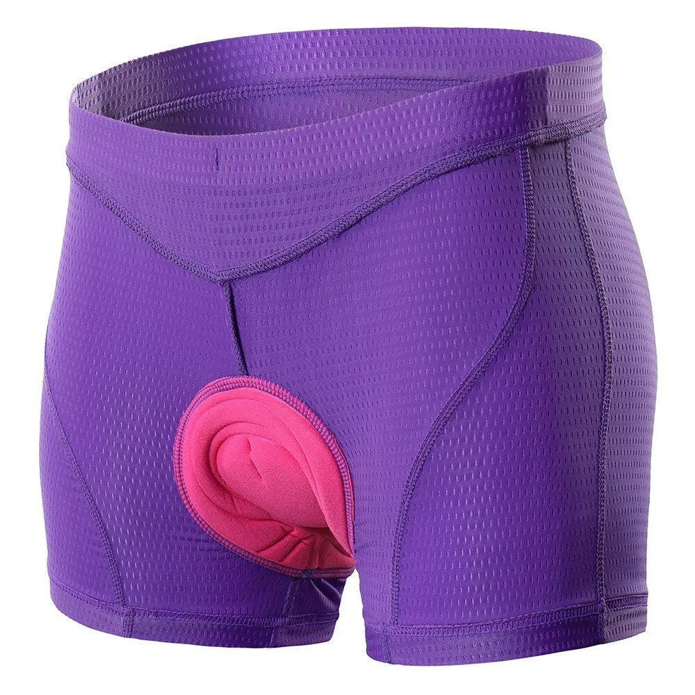 Women Bike Underwear 3D Padded MTB Bicycle Cycling Biking Underwear Shorts