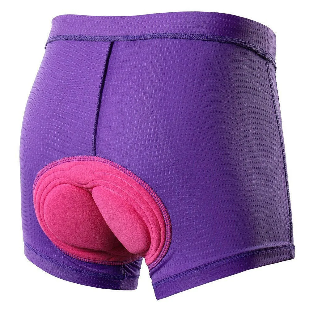 Women Bike Underwear 3D Padded MTB Bicycle Cycling Biking Underwear Shorts