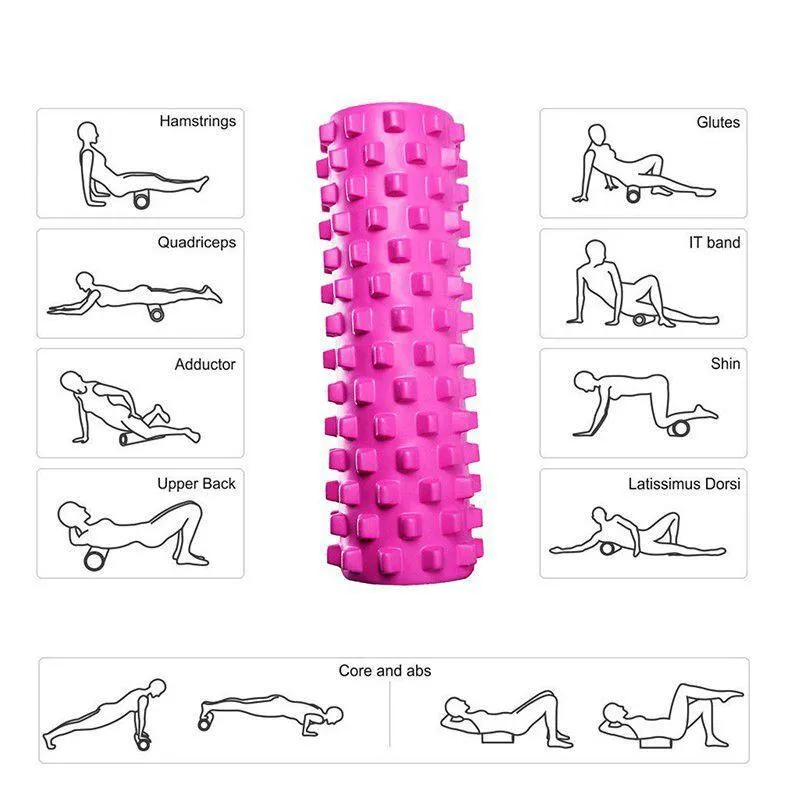 Yoga Massage Roller HD-23 GREEN